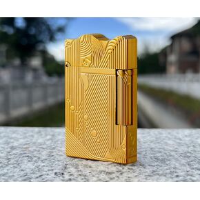 Trench Sleeping Mermaid Lighter, Sanji One-Piece Lighter, Refillable, Cling Sound, Adjustable Soft Flame, Gift for Men Dad Boyfriend Husband, Without Butane