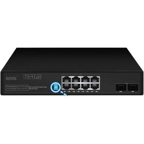 8-Port POE Switch 10/100/1000Mbps Ethernet Switch with 2 1000M uplink Ports AI Smart Switch(EW-S1710FG-AP)