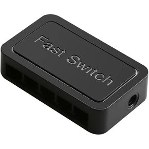 5 Port High Speed ​​Mini Network Switch Fast Ethernet LAN RJ45 Switch Hub(US Plug 100M)
