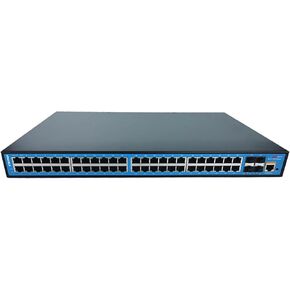 Managed POE Switch 48 10/100/1000M Ports Layer 3 Gigabit Ethernet Switch with 4 10G SFP+ Slots