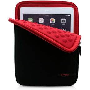 Shockproof 10 Inch Tablet Sleeve Case Bag for Samsung Galaxy Tab A8 10.5, A7 10.4, S6 Lite, S6 S5e S3 S2 9.7 / iPad 2020 8th Gen, iPad Air 10.9 5th Gen, iPad Pro 11 4th Gen Fire HD 10 (9.6-10", Red)