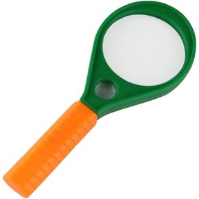 Light Magnifying Glass for Elderly Reading Handheld Magnifying Glass(6X)