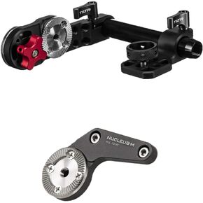 TILTA Nucleus-M WLC-T03MA FIZ Hand Unit Monitor Bracket&TILTA WLC-T03-RC Nucleus-M FIZ Hand Unit Arri Standard Rosette Adapter Aluminium