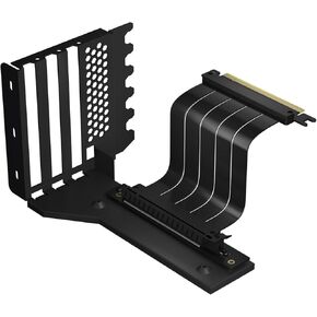 Glotrends قوس حامل GPU العمودي مع كابل PCIe 4.0 Riser لحالات الكمبيوتر الشخصي مع 7 فتحات PCIe مفتوحة