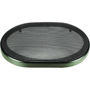 Absolute USA CS6X9 6x9 car Audio Speaker Metal Black Grill Cover Guard Protector Grille
