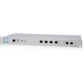 UniFi Security Gateway Pro 4 USG-PRO-4 Enterprise Router with Gigabit Ethernet 2 Combination SFP/RJ-45 Ports (Renewed)