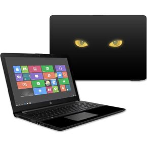 MightySkins Skin Compatible With HP 15t Laptop 15.6" (2017) - Cat Eyes | Protective, Durable, and Unique Vinyl Decal wrap cover | Easy To Apply, Remove, and Change Styles | Made in the USA