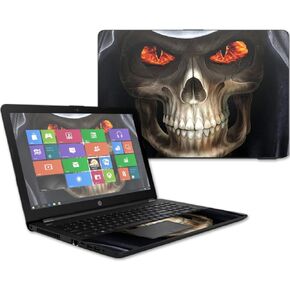 MightySkins Skin Compatible with HP 15t Laptop 15.6" (2017) - Evil Reaper | Protective, Durable, and Unique Vinyl Decal wrap Cover | Easy to Apply, Remove, and Change Styles | Made in The USA