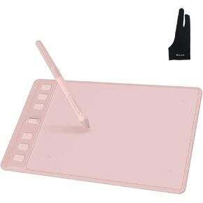 HUION Inspiroy 2 Small Drawing Tablet and Palm Rejection Artist Glove