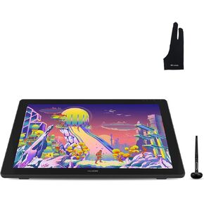 HUION Kamvas 24 Plus Drawing Tablet with Screen and Palm Rejection Artist Glove