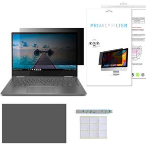 11.6-27 Inche Computer Screen Privacy Shield Laptop Screen Privacy Shield, Removable Privacy Screen for Monitor (Color : PET, Size : 19inch/41x25.6CM)