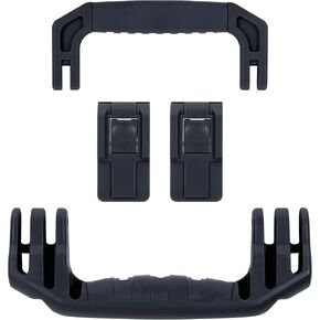 Pelican 1535 Replacement Handle & Latch Set by ColorCase - Black - Handle and Push Button Latches