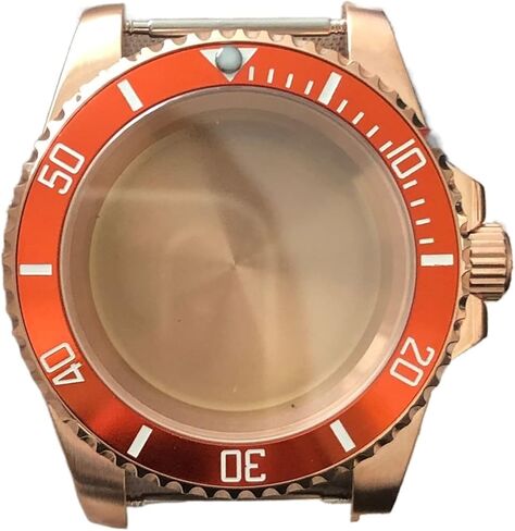 Watch Case Sub Style For NH35/36 4r35/36 Movement Sapphire Crystal Watch Accessory Parts watch case in Saudi Arabia