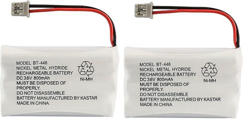 Kastar 2-Pack Battery Ni-MH 3.6V 800mAh Replacement for Uniden TRU88852 TRU8888 TRU9360 TRU946 TRU9460 TRU9465 TRU9480 TRU9480-2 TRU9480-3 TRU9480-4 TRU9485 TRU9485-2 TRU9485-3 TRU9488 TRU9488-2 in Saudi Arabia