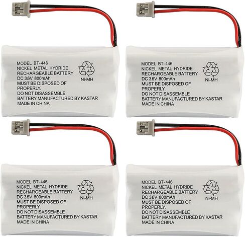 Kastar 2-Pack Battery Ni-MH 3.6V 800mAh Replacement for Uniden TRU88852 TRU8888 TRU9360 TRU946 TRU9460 TRU9465 TRU9480 TRU9480-2 TRU9480-3 TRU9480-4 TRU9485 TRU9485-2 TRU9485-3 TRU9488 TRU9488-2 in Saudi Arabia