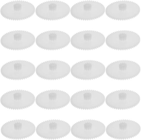 Othmro 10pcs Plastic Gears 9 Teeth Model 092A Reduction Gear Plastic Worm Gears for RC Car Robot Motor in Kuwait