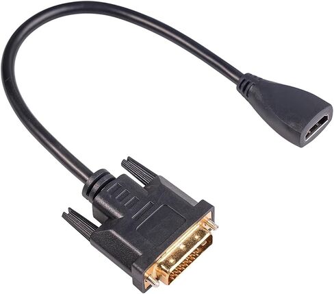 Computer Display Game Console Bi-Directional Fast Speed DVI Adapter Cable Compatible with The HDMI-Compatible Converter Desktop PC in Saudi Arabia