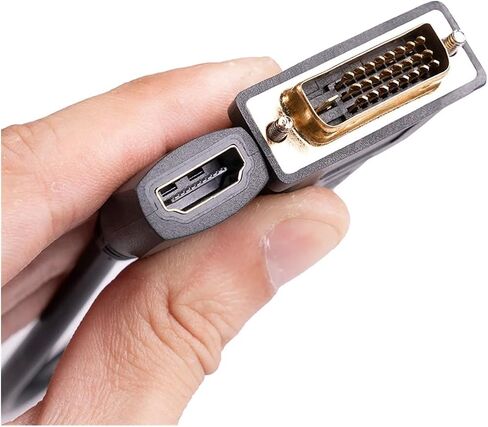 Computer Display Game Console Bi-Directional Fast Speed DVI Adapter Cable Compatible with The HDMI-Compatible Converter Desktop PC in Saudi Arabia