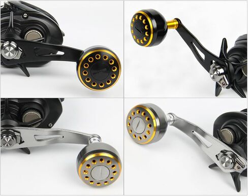 Single Fishing Reel Handle Metal Fishing Reel Replacement Fishing Tackle Tools for Low Reel in Kuwait