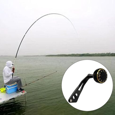 Single Fishing Reel Handle Metal Fishing Reel Replacement Fishing Tackle Tools for Low Reel in Kuwait