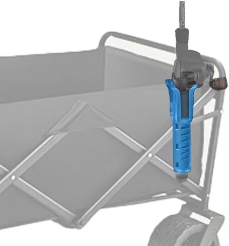 Fishing Rod Holders for Foldable Wagon, Designed for Beach Fishing or Lake Pier Fishing in Kuwait