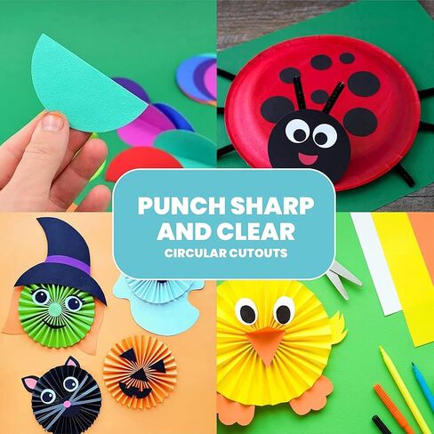 BearBoss Star Paper Punch، خرامة ورق القصاصات المصنوعة يدويًا، أحجام مختلفة من تصميمات خرامة القصاصات للوازم المكتبية، صناعة البطاقات، صور ألبومات DIY، أبيض كلاسيكي in Kuwait