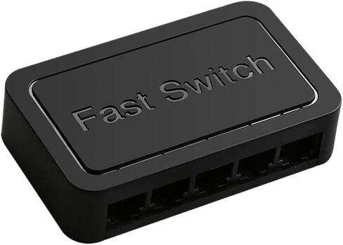 5 Port High Speed ​​Mini Network Switch Fast Ethernet LAN RJ45 Switch Hub(US Plug 100M) in Kuwait