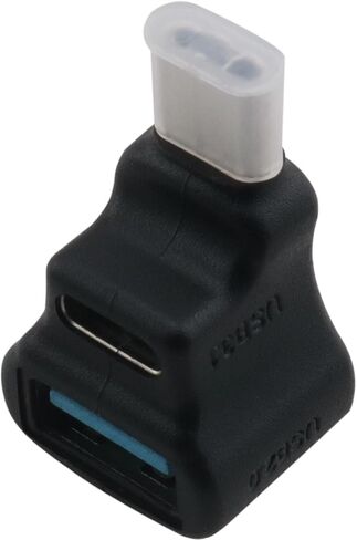 dgzzi USB c ذكر إلى أنثى واحد إلى اثنين من المحولات المتوافقة مع الهواتف المحمولة أجهزة الكمبيوتر المحمولة أجهزة c من النوع C المحولات لشحن نقل البيانات in Saudi Arabia