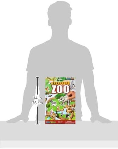 Create-A-Scene — Zoo Magnetic Playset — Portable Mess-Free Magnet Activities — For Ages 3+ in Saudi Arabia