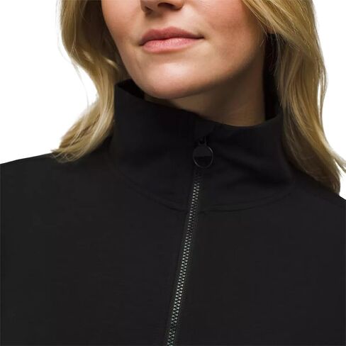 prAna Shea 1/2 Zip Black SM (Women's 4-6) in Saudi Arabia