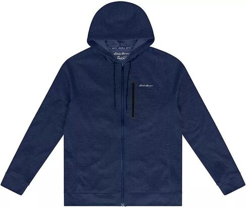 هودي بسحاب كامل للأداء من Eddie Bauer | هودي رجالي بسحاب كامل للأداء - رمادي X-Large in Saudi Arabia