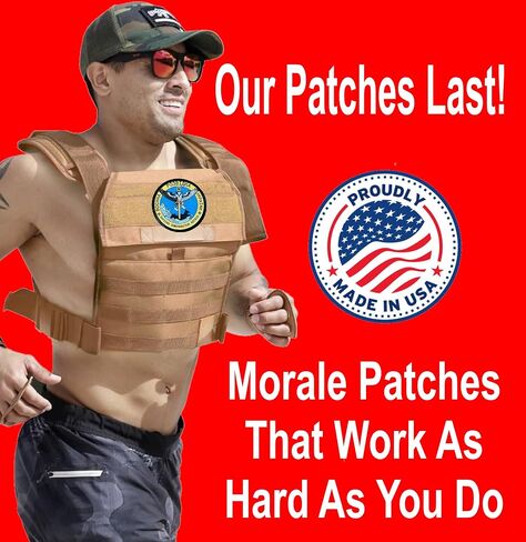 USA/Ukraine Flag Morale Patch.2x3 Hook and Loop Patch. Made in The USA in Kuwait