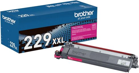 خرطوشة حبر طابعة Brother حقيقية TN229XXLY صفراء فائقة الإنتاجية - طباعة ما يصل إلى 4000 صفحة (1) in Saudi Arabia