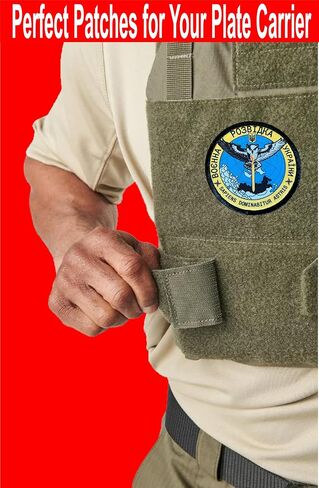 USA/Ukraine Flag Morale Patch.2x3 Hook and Loop Patch. Made in The USA in Kuwait