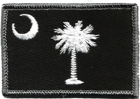 South Carolina Tactical Patch - Olive Drab in Kuwait