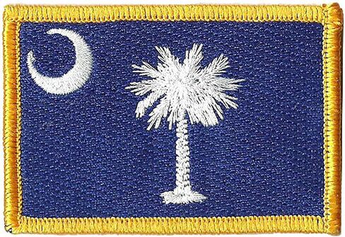 South Carolina Tactical Patch - Olive Drab in Kuwait
