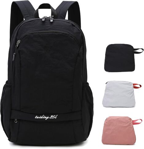 سعة 25L قابلة للطي على ظهر الظهر للرجال نساء ، حقيبة ظهر صالة رياضية مع جيب مبل in Kuwait