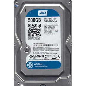 Western Digital Blue WD5000AZLX 500 GB 3.5" 7200 RPM SATA Hard Drive