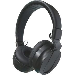 15155 Stereo Headphones w/Volume Control 71-Inch Cord Black