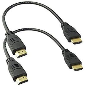 8K HDMI 2.1 Cable 2Pack - 8 Inch, Ultra HD 48Gbps, HDMI Male to Male, 8K@60Hz, 4K@120Hz, 144Hz, eARC, HDR10, 4:4:4, HDCP 2.2