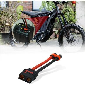 urwall qs8 أنثى إلى 6 مم موصل سلك الذكور 8awg 4inch لـ Sur Ron Ebmx Battery Adapter Cable ، موصل كهربائي مضاد للسباق مع سلك سيكون ، قابس مقاوم للماء لـ Sur Ron