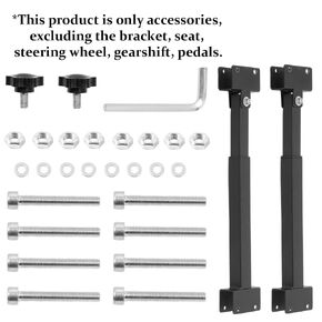 Supllueer Racing Simulation Game Stand Support Arm Reinforcement Accessory, Exactly Matches Some of Our Store's Racing Game Brackets, NO Stand