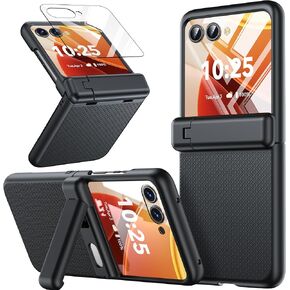 Magnetic for Motorola Razr Ultra 2025 Case [Hinge Protection＆Kickstand] [Built-in Front Screen Protector] [Compatible with MagSafe] Shockproof Full Body Phone Case for Moto Razr Ultra 2025 in Saudi Arabia