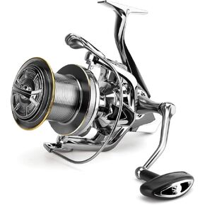 Spinning Reel 9000/10000/12000/14000, Freshwater Spinning Fishing Reel, 66lbs Max Drag, CNC Aluminum Spool and Handle, 4.7:1 Gear Ratio, 18+1BB Graphite Frame Surf Fishing Reels