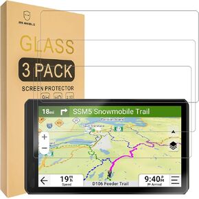 Mr.Shield Screen Protector compatible with Garmin Tread 2 Powersport 6 Inch [Tempered Glass] [3-PACK] [Japan Glass with 9H Hardness]