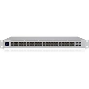 USW-48-POE 48 Port Ethernet Switch PoE - 195W PoE Budget - Rack Mountable