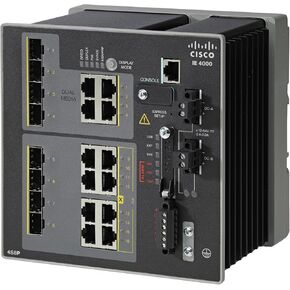 Cisco Ie-4000-4s8p4g-e Layer 3 Switch - 8, 4 Expansion Slot, 4 Uplink - Manageable - Optical Fiber,