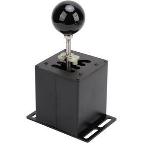 6+R PC Simulator Simulator Simulater ، H Gear Syfter Game Game Simulator Simulator Simulator Simulators Black Accessories متوافقة مع G29 G25 G25 G920 T300RS GT STEERING