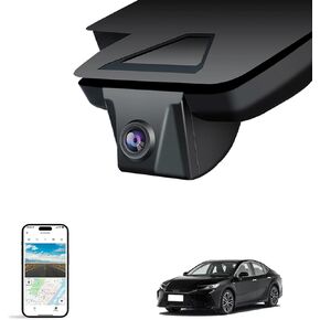 CAM 4K DASH CAM لـ Toyota Camry 2025 ، Hybrid le se xse xle ، التثبيت السهل ، على طراز OEM ، اكتشاف التصادم ، تسجيل حلقة ، wifi والتطبيق ، بطاقة 64g