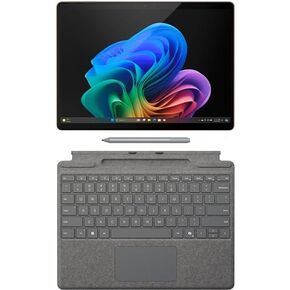 Microsoft Surface Pro Copilot+ PC Touchscreen 13" LCD Snapdragon X Plus Processor 16GB RAM 512GB SSD (11th Edition) Dune, Pro Keyboard, and Surface Pen (Slim Pen 2, Dune)